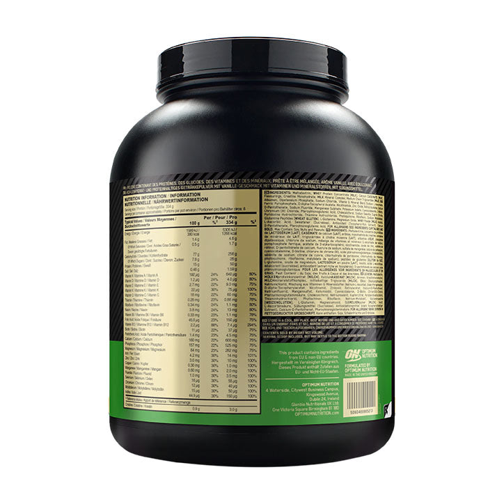 Optimum Nutrition Serious Mass Weight Gainer - Vanilla, 6 lbs (2.73kg)