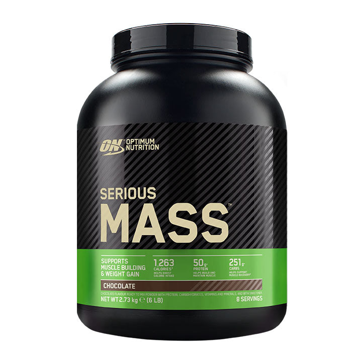 Optimum Nutrition Serious Mass Weight Gainer - Chocolate, 2.73kg