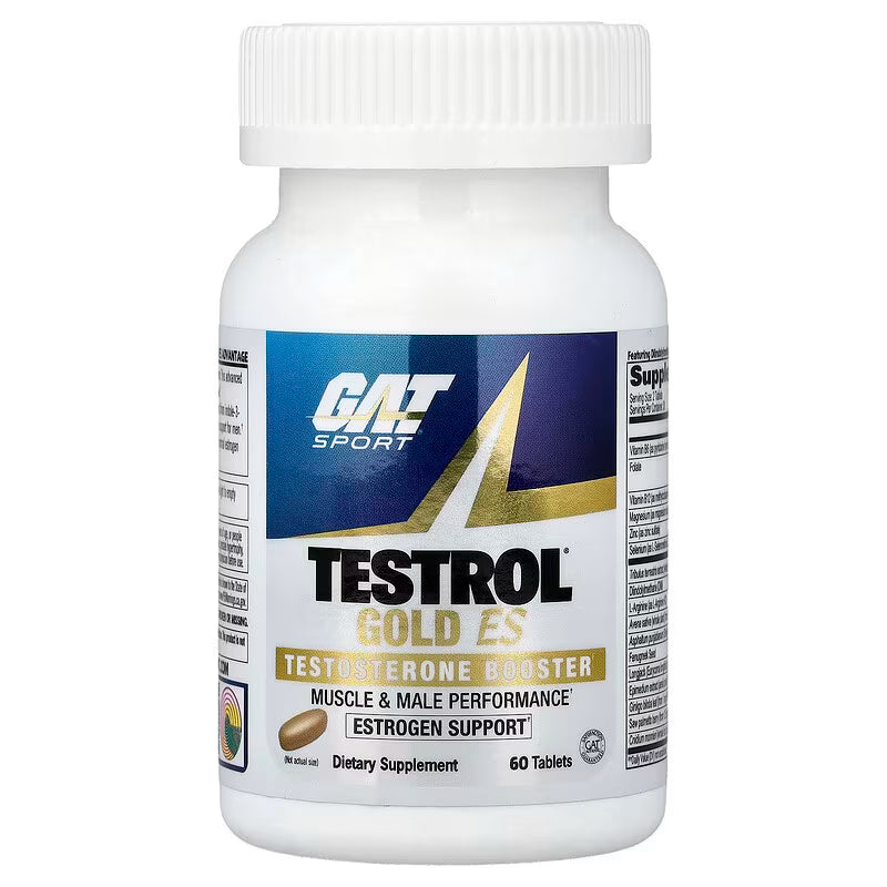 GAT Sport Testrol Gold ES - Testosterone Support - 60 Capsules