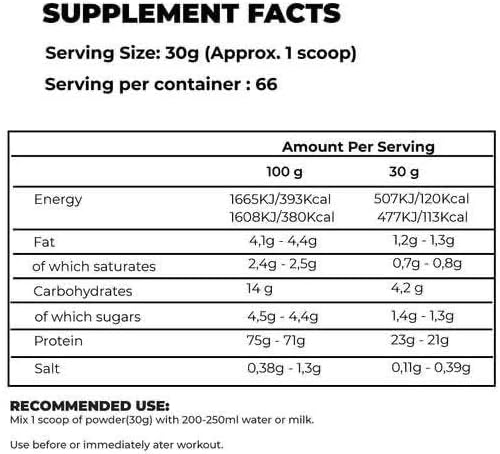 Kevin Levrone Gold Whey Protein 2 Kg | Vanilla