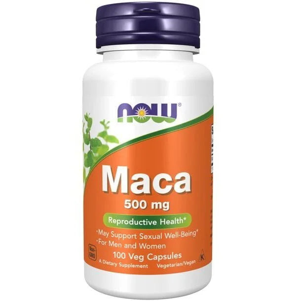 Now Foods Maca 500 mg 100 Capsules
