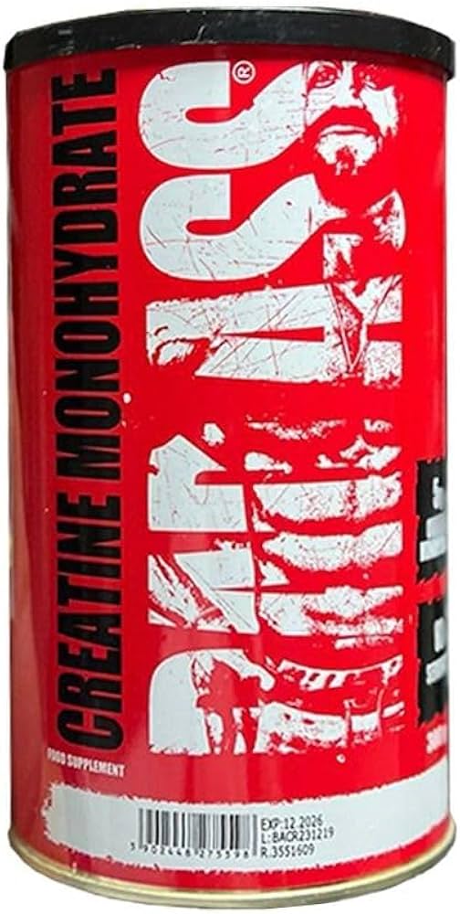 Bad Ass Creatine Monohydrate - Pure Strength & Muscle Support, 300g