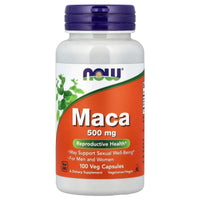 NOW Foods Maca 500mg - Energy & Vitality Support - 100 Capsules