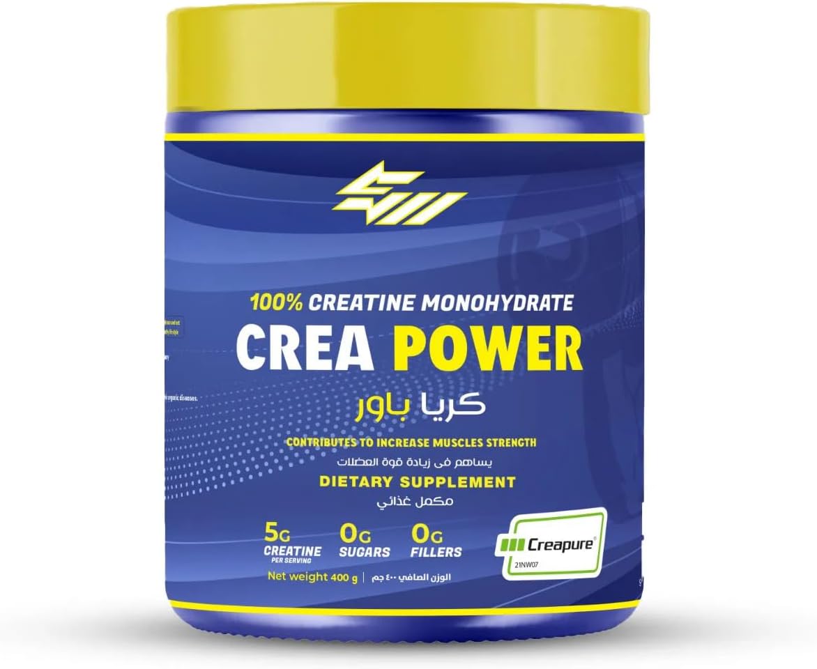 Crea Power Pure Creatine Monohydrate - Neutral - 400g (80 Servings)