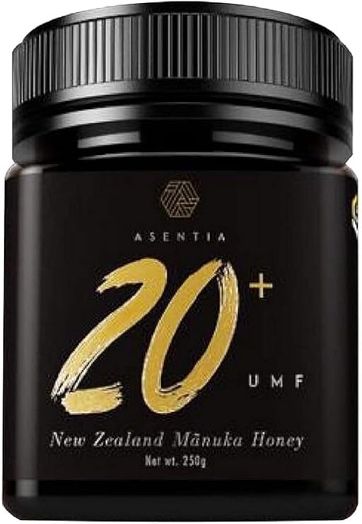 Asentia Manuka Honey UMF 20+ | MGO 829 | Authentic New Zealand Manuka Honey | 250g