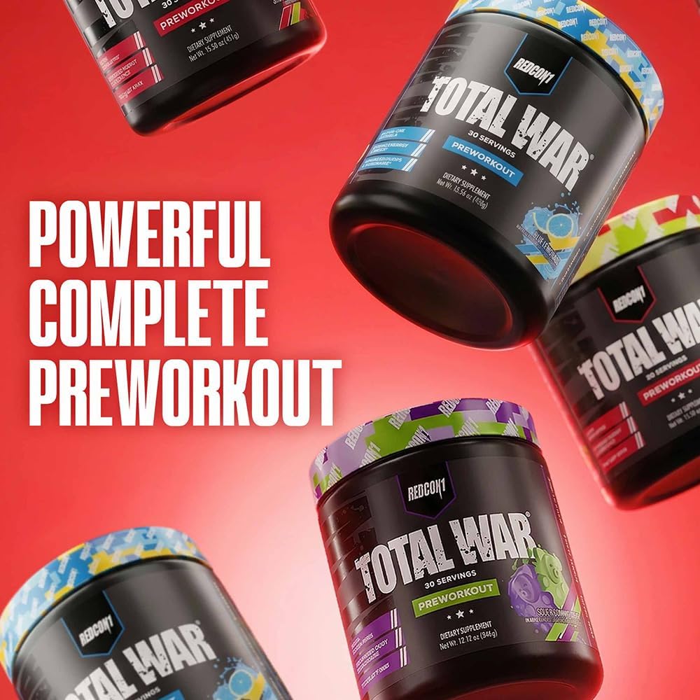 Redcon1 Total War - Preworkout, Tigers Blood - 441g