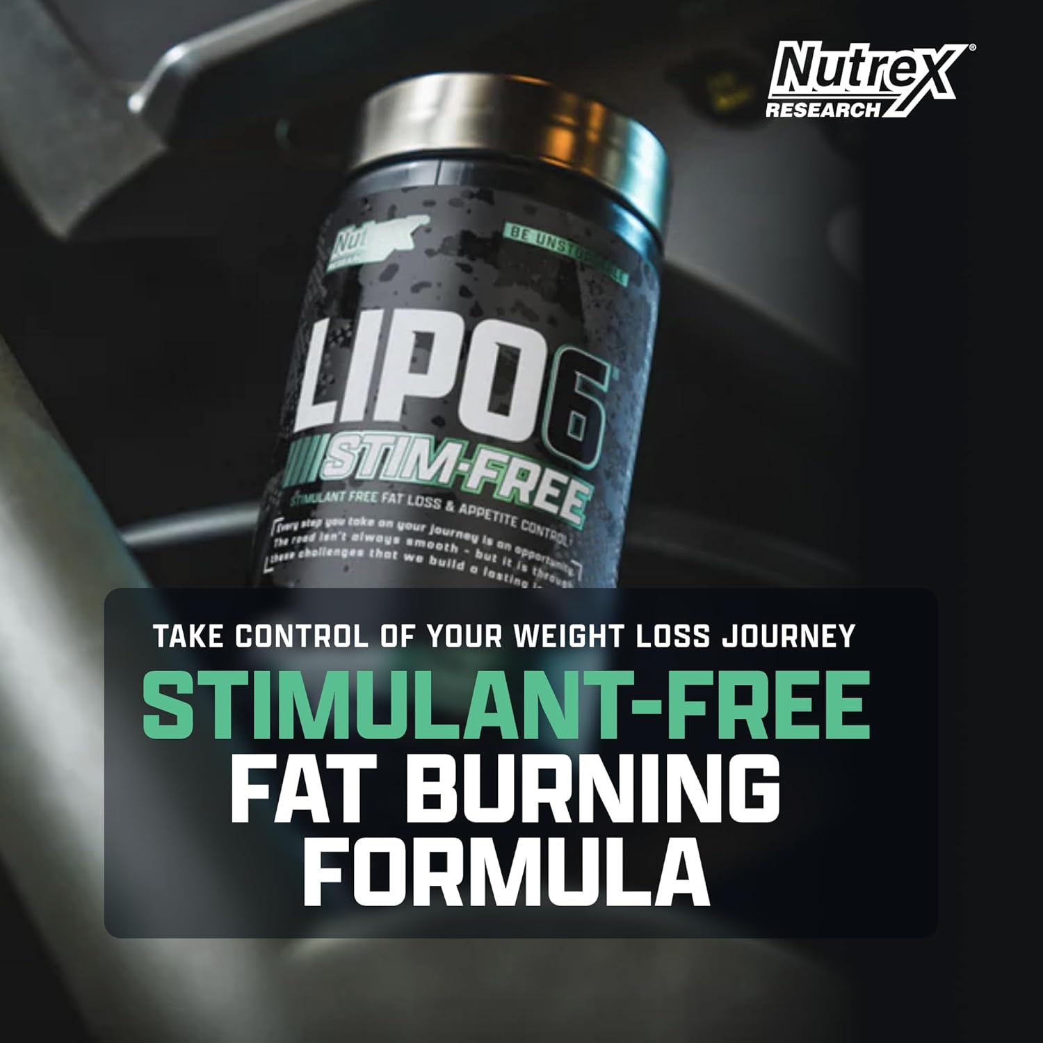 Nutrex Research LIPO-6 Stim-Free - Metabolism & Appetite Support - 60 Capsules