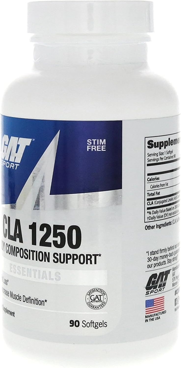 GAT SPORT Essentials Series CLA 1250, 90 Softgel