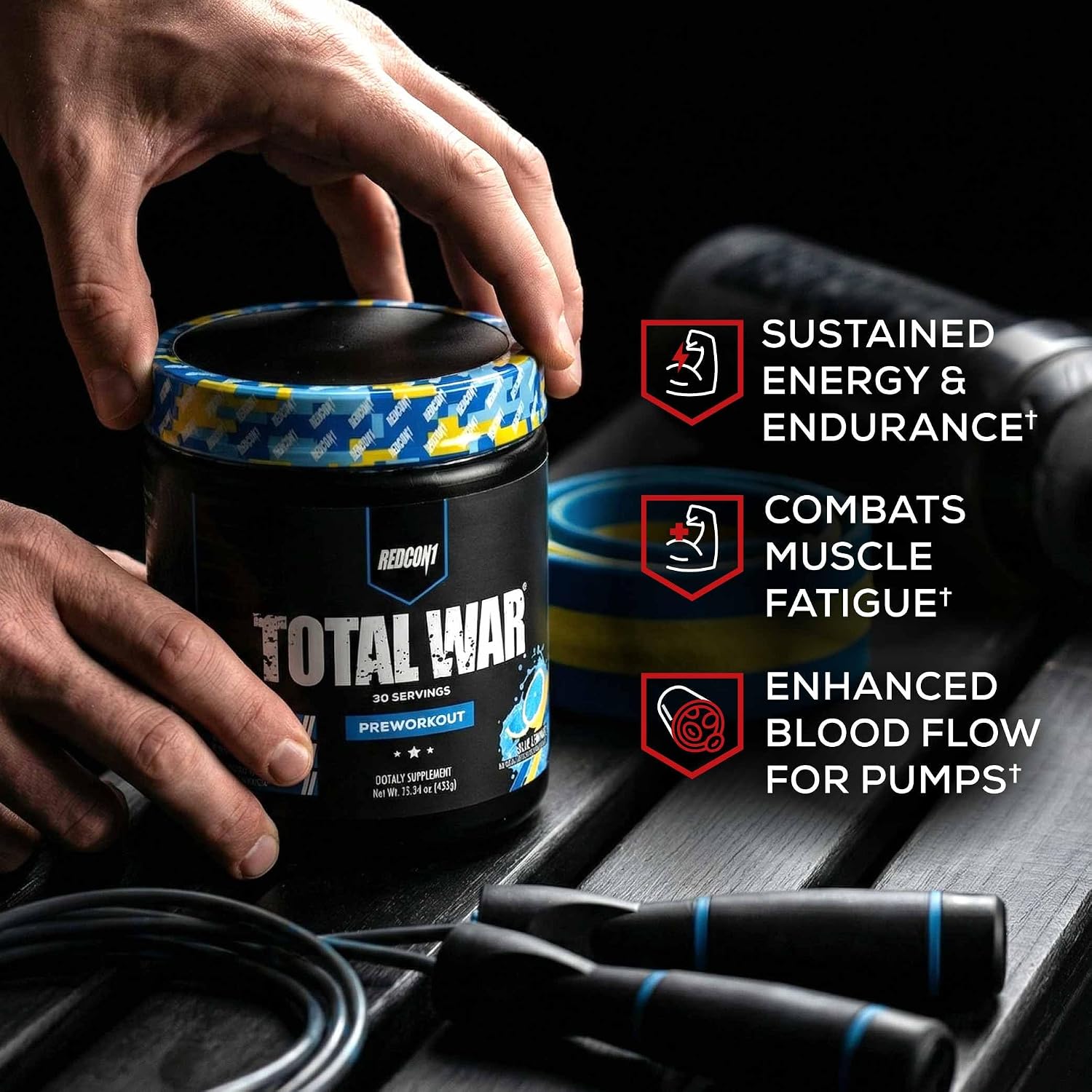 Redcon1 Total War - Preworkout, Tigers Blood - 441g