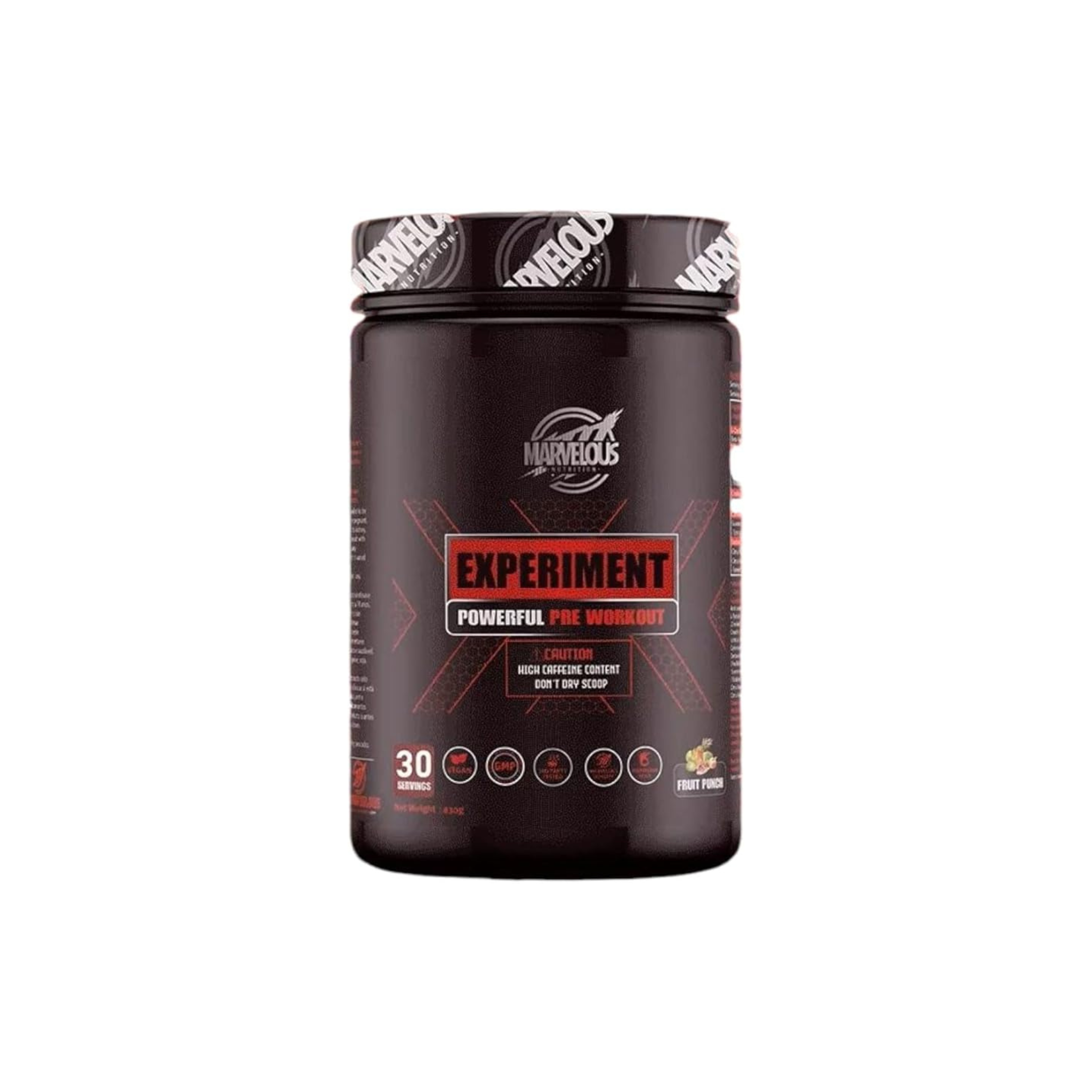 Marvelous – Experiment Powerful pre workout 30 servings | Fruit bunch