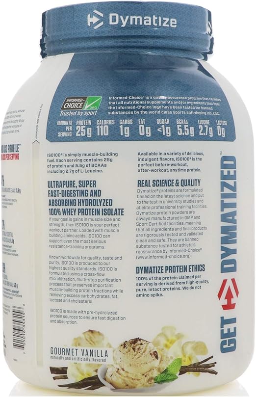 Dymatize ISO 100 – 3 LB