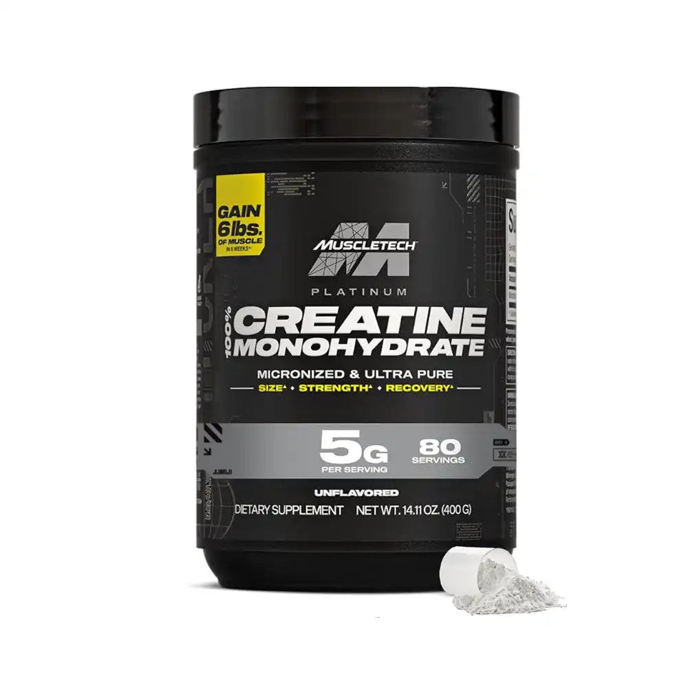MuscleTech Platinum 100% Creatine Monohydrate - 400g