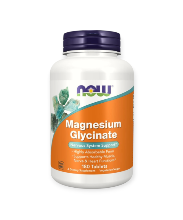 Now Foods Magnesium Glycinate Tablets