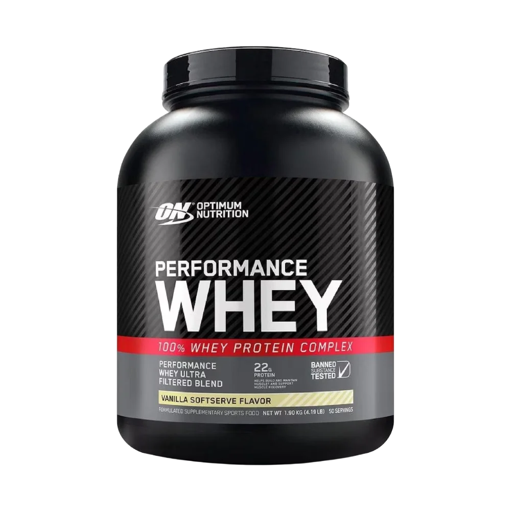 Optimum Nutrition Performance Whey Protein - Vanilla Soft Serve - 1.95kg