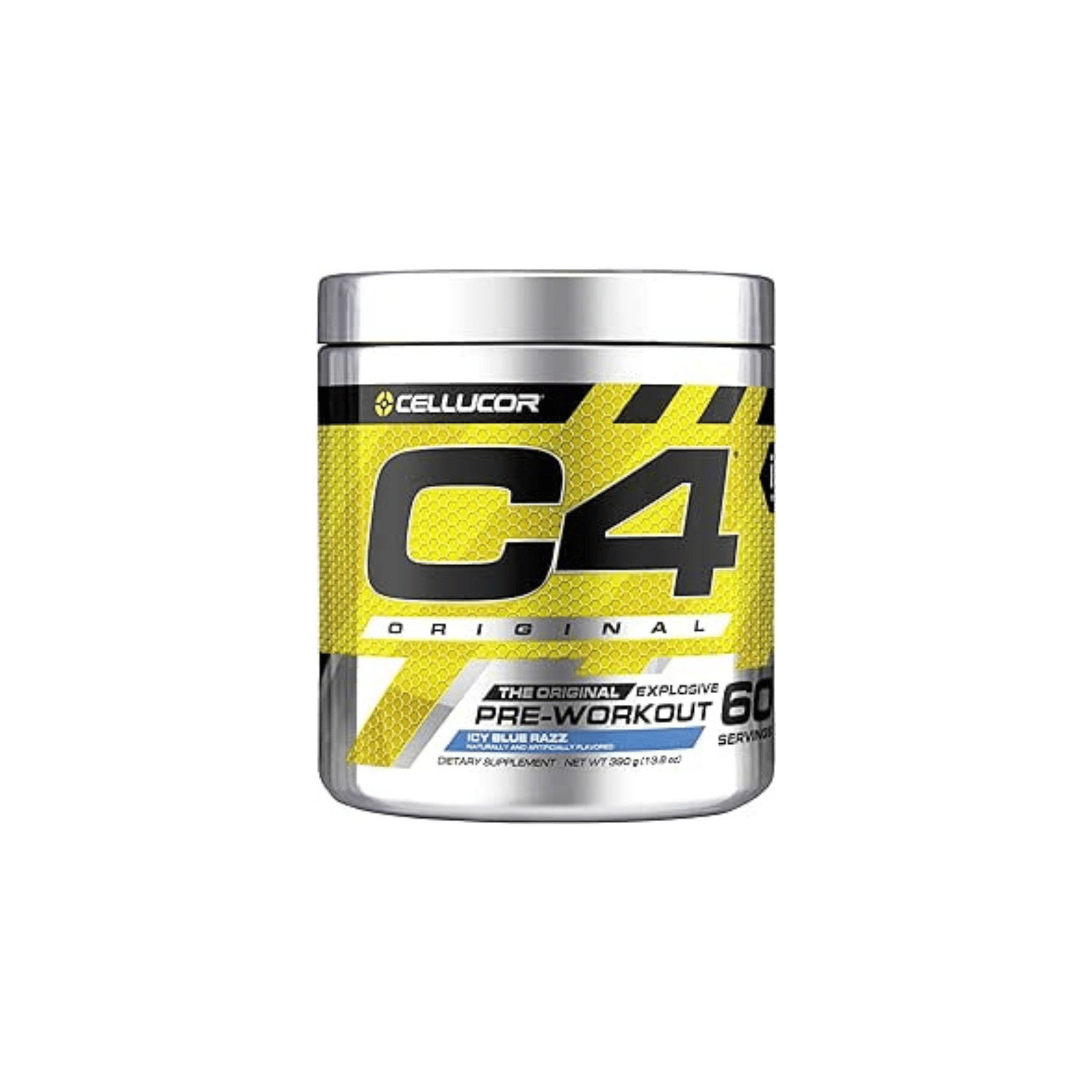 Cellucor C4 Original Pre Workout Powder Icy  ZERO SUGAR Preworkout Energy for Men & Women  Creatine 60 Servings