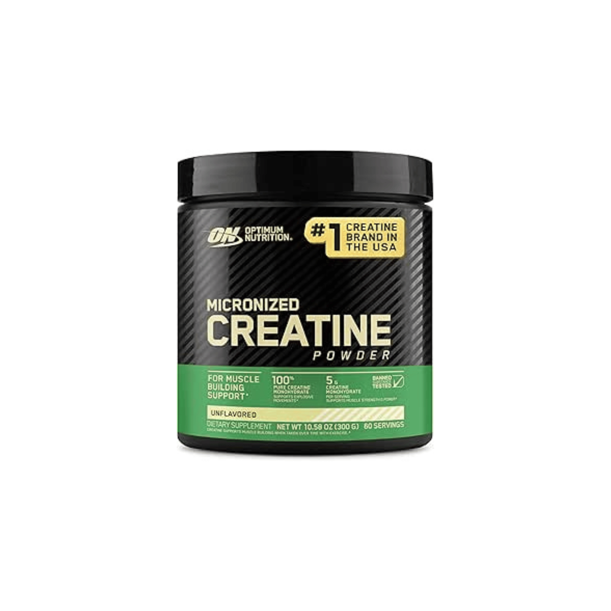 Optimum Nutrition (ON) Micronized Creatine Monohydrate Powder 60 Servings, 300 Grams