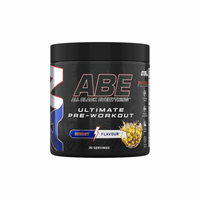 Applied Nutrition ABE Pre Workout - All Black Everything Pre Workout Powder, Energy & Physical Performance with Citrulline, Creatine, Beta Alanine (375g - 30 Servings) - Egypt