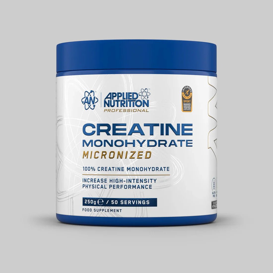 Applied Nutrition Creatine Monohydrate - Unflavored - 250g - Egypt