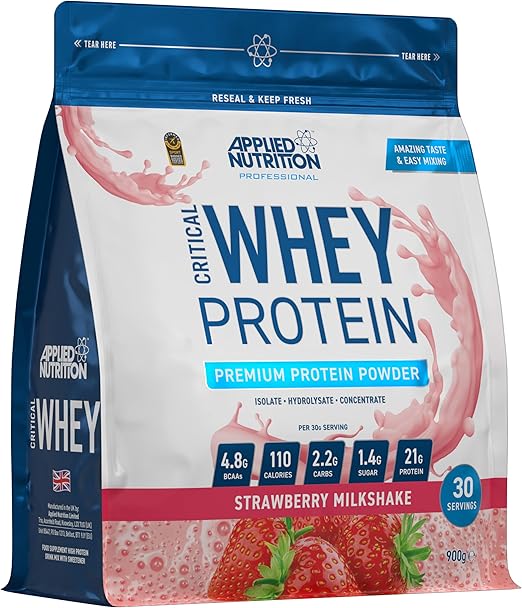 Applied Nutrition Critical Whey Protein Blend - Strawberry - 900g - Egypt