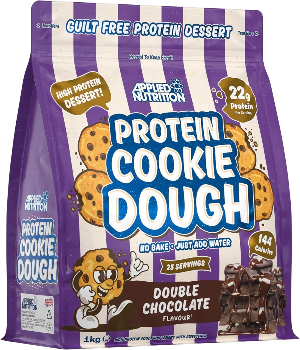 Applied Nutrition Protein Cookie Dough - Double Chocolate - 1kg - Egypt