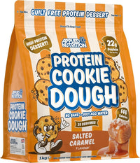 Applied Nutrition Protein Cookie Dough - Salted Caramel - 1kg High Protein Snack - Egypt