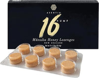 Asentia Manuka Honey Lozenges UMF 16+ - Natural Throat Soothing - 8 Lozenges - Egypt