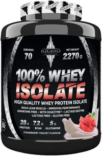Azgard Nutrition 100% Whey Protein Isolate - Strawberry Yogurt - 70 Servings - Egypt