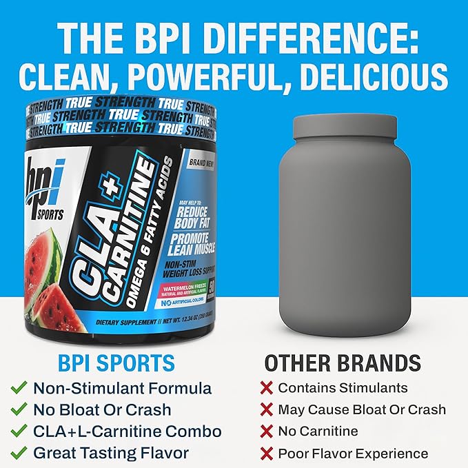 BPI Sports CLA + Carnitine - Watermelon - 50 Servings - Egypt