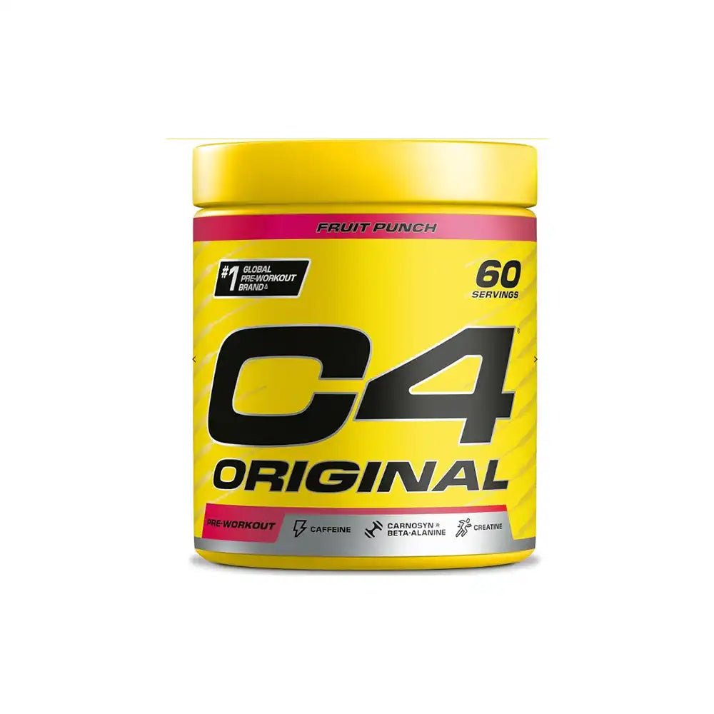 Cellucor C4 Original Pre - Workout - Energy & Endurance - Fruit Punch, 60 Servings - Egypt