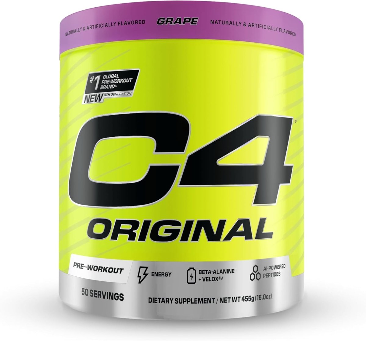 Cellucor C4 Original Pre - Workout - Grape - 50 Servings - Egypt