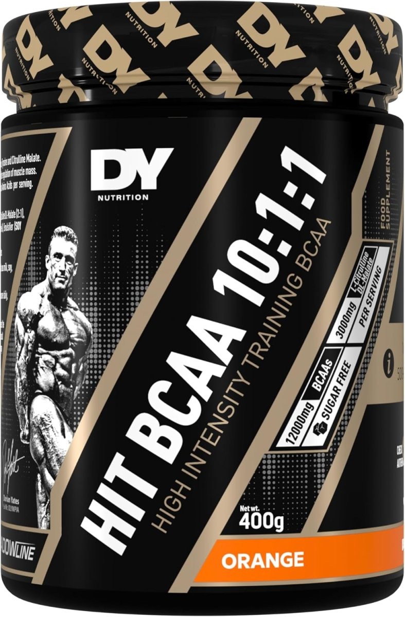 DY Nutrition HIT BCAA 10:1:1 - Orange - Performance & Recovery - 400g - Egypt