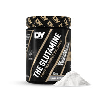 DY Nutrition The Glutamine Powder | 4.5g L-Glutamine & 45mg Beta-Glucan | 66 Servings | Unflavoured | Amino Acid Nutritional Supplement for Strength, Health & Recovery 300g | 2 Month Supply - Egypt