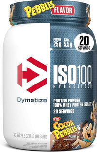 Dymatize ISO100 Hydrolyzed Whey Isolate - Cocoa Pebbles, 20 Servings - Egypt