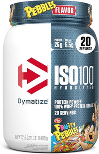 Dymatize ISO100 Hydrolyzed Whey Isolate - Fruity Pebbles, 20 Servings - Egypt