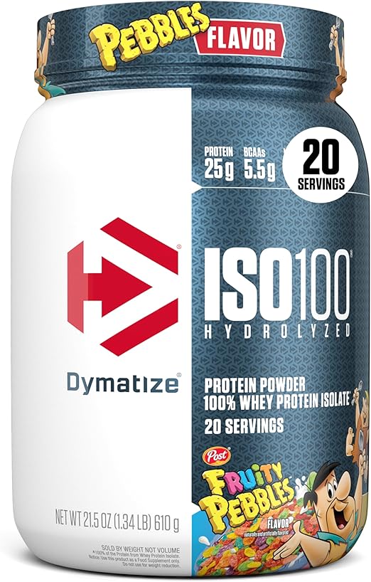 Dymatize ISO100 Hydrolyzed Whey Isolate - Fruity Pebbles, 20 Servings - Egypt