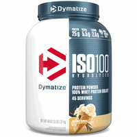 Dymatize ISO100 Hydrolyzed Whey Isolate - Vanilla, 3 lbs - Egypt