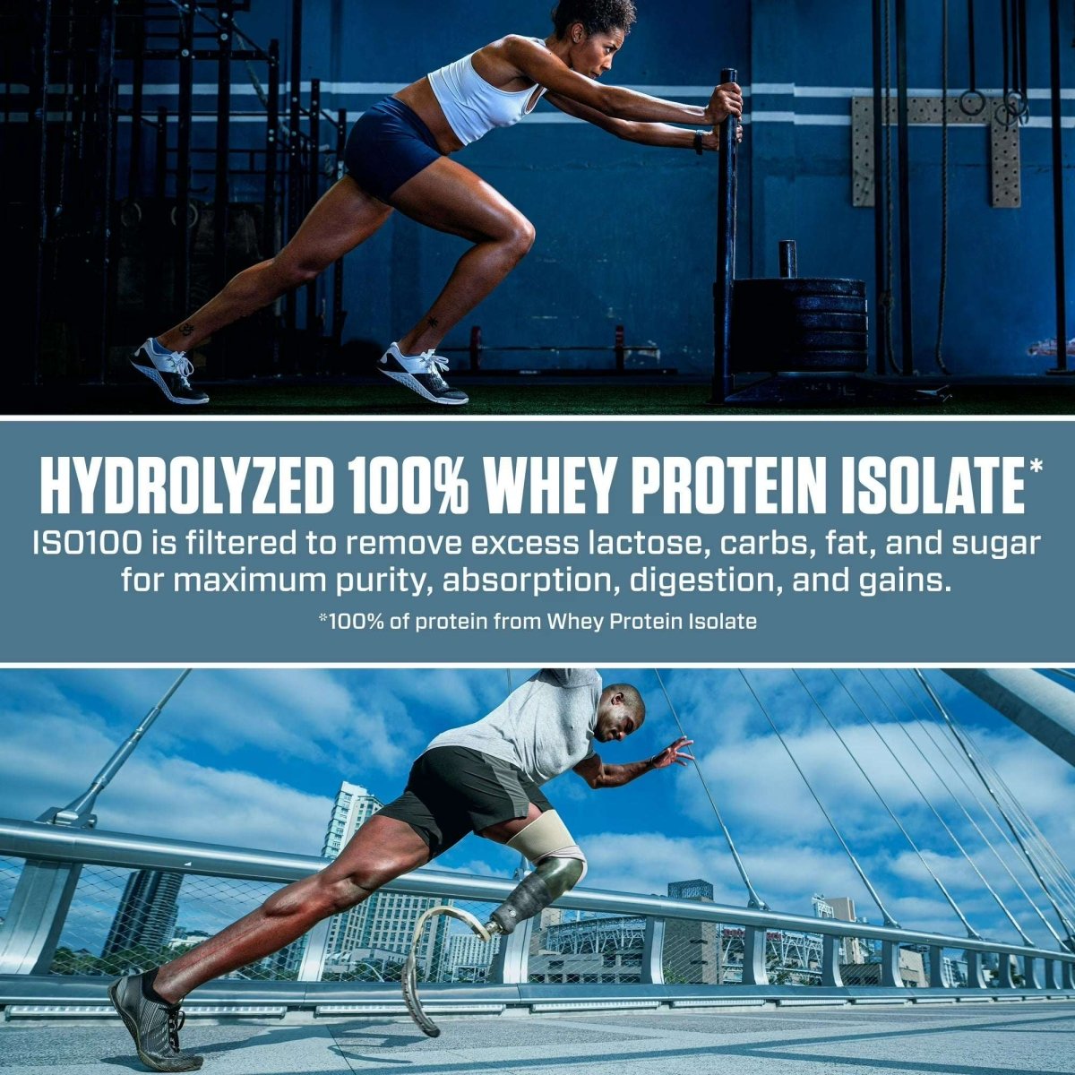 Dymatize ISO100 Hydrolyzed Whey Protein Isolate - Chocolate, 3 lbs - Egypt