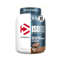 Dymatize ISO100 Hydrolyzed Whey Protein Isolate - Fudge Brownie, 3 lbs - Egypt