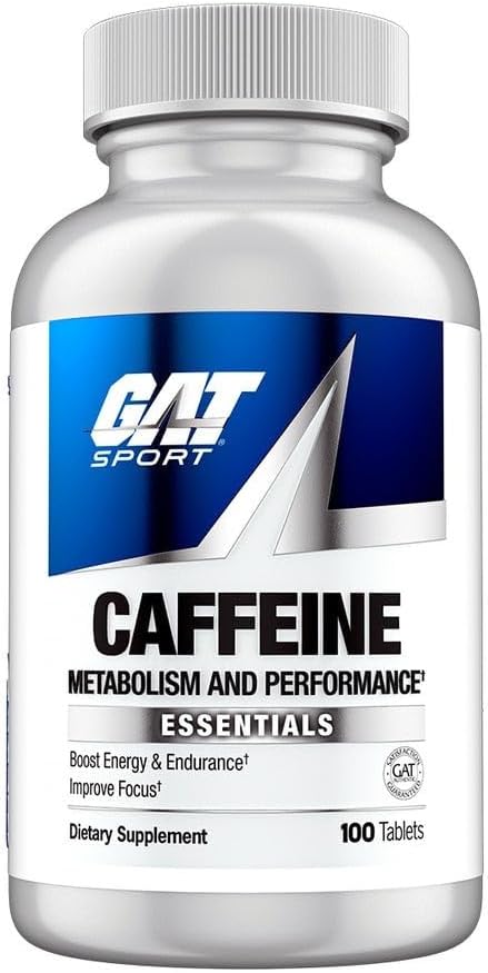 GAT SPORT Caffeine - 100 Tablets - 100 Servings - Egypt