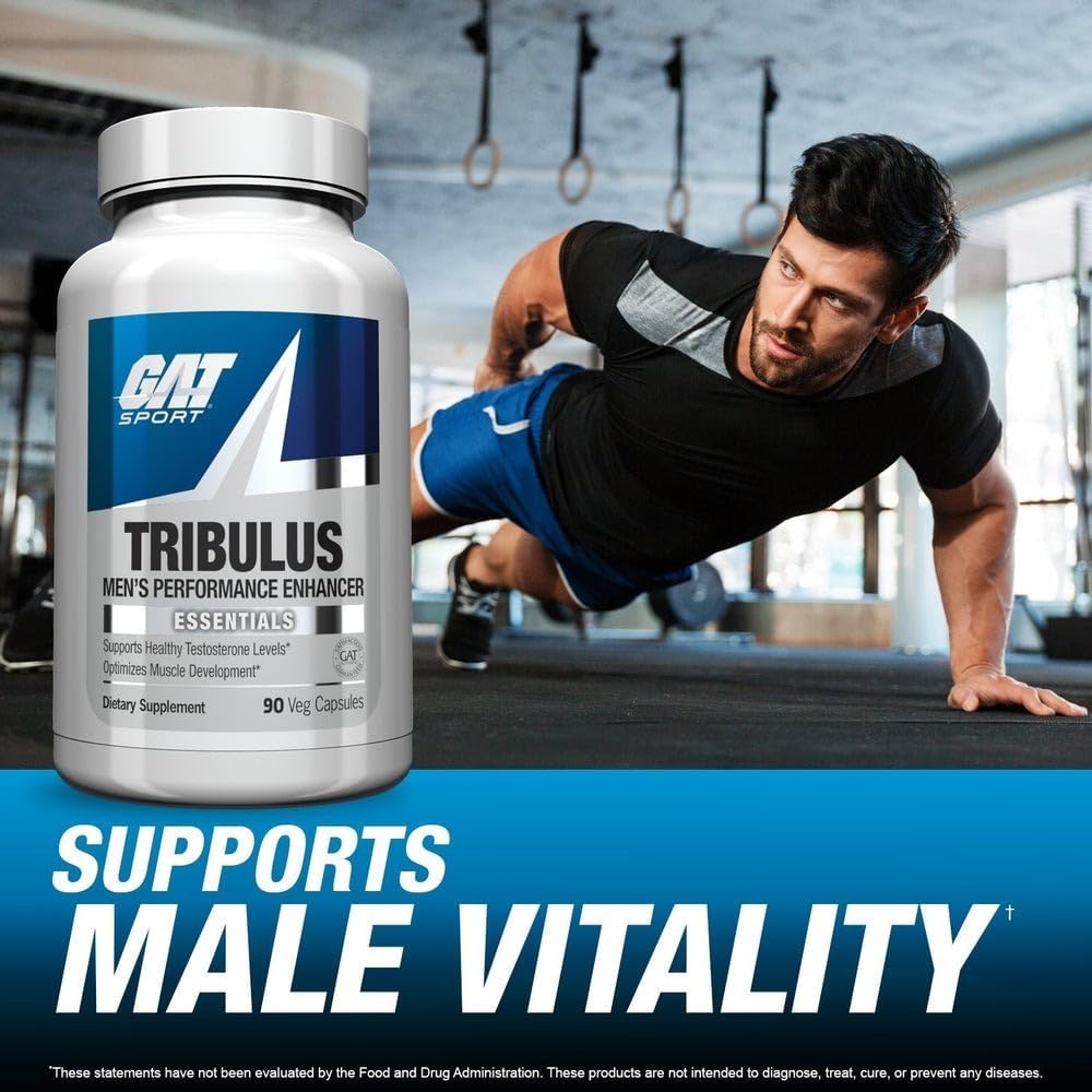 Gat Sport Tribulus Terrestris - 90 Vegan Capsules - 90 Servings - Egypt