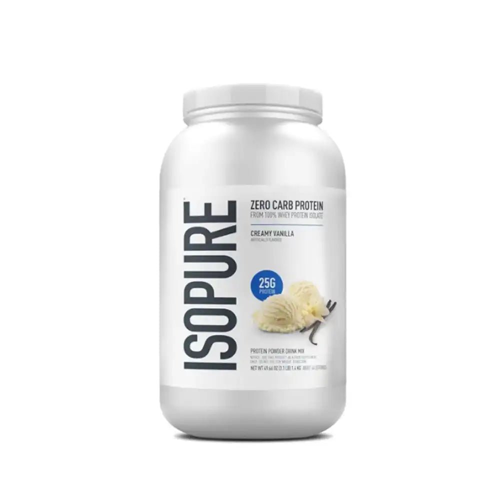 Isopure Zero Carb Whey Protein Isolate - Creamy Vanilla, 3 lbs - Egypt