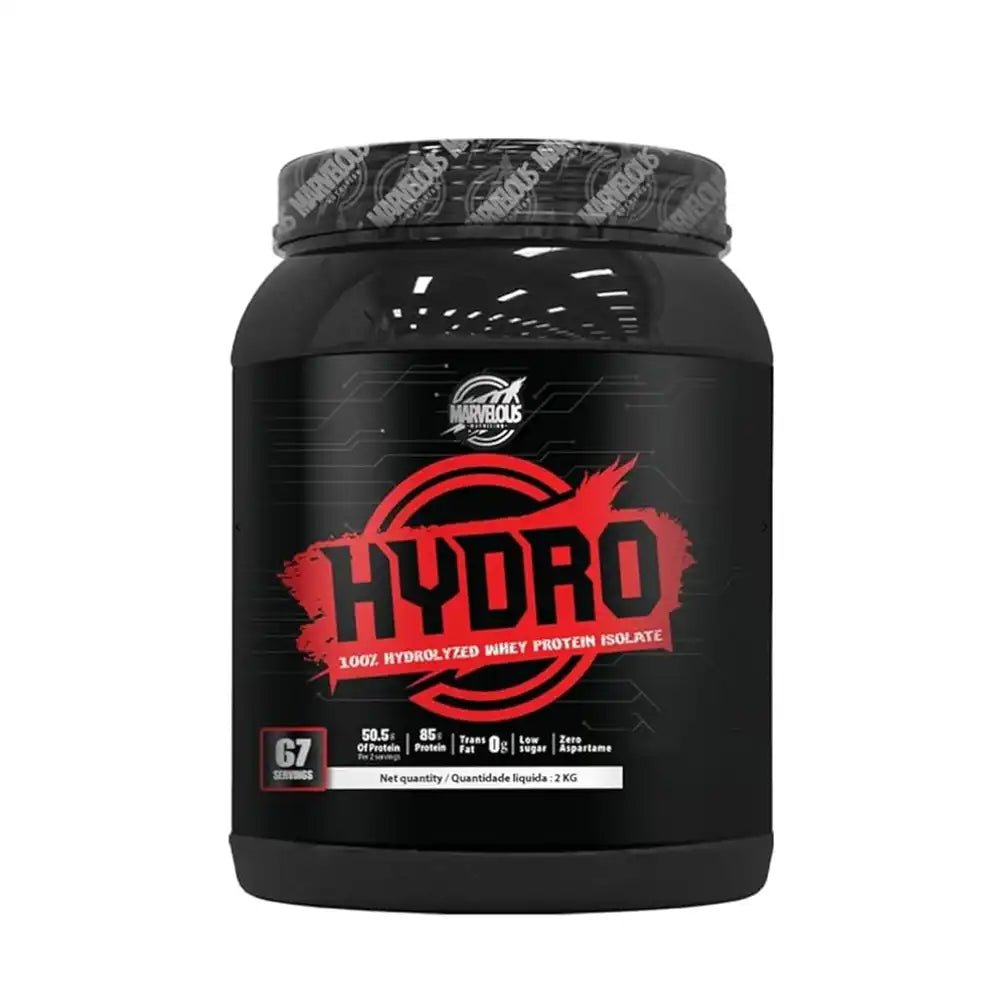 Marvelous Nutrition Hydro 100% Hydrolyzed Whey Isolate - Vanilla, 2kg - Egypt