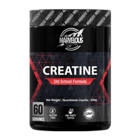 Marvelous Nutrition Pure Creatine Monohydrate - Unflavored - 60 Servings - Egypt