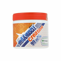 Max Muscle | CREA - tine 99.99% | Creapure |Additives Free | High Endurance | Enhanced Brain Functions | Maximum Strength | Increased Muscle Mass | Muscle Recovery | Unflavored - Egypt