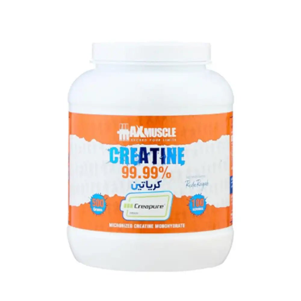 Max Muscle Creatine 99.9% Creapure, 500 g - Egypt