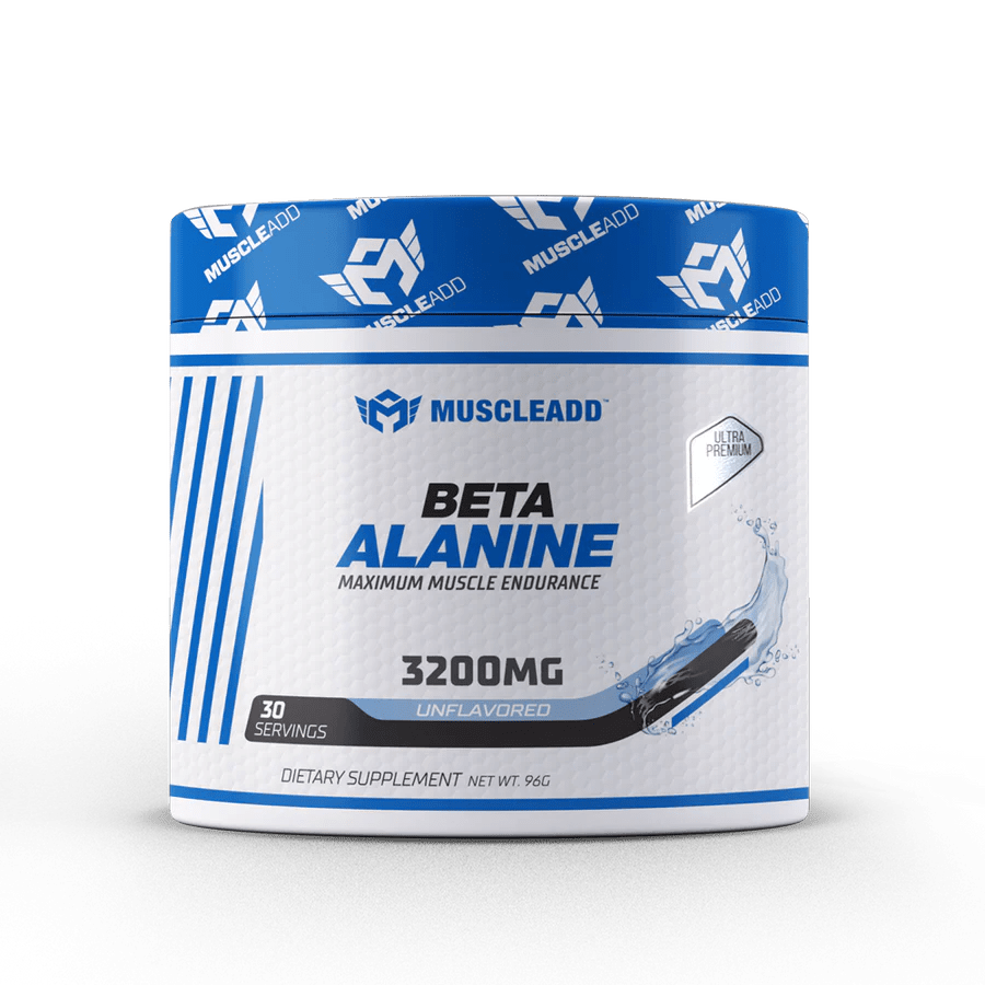Muscle Add Beta Alanine - Muscle Endurance & Performance - 3200mg - 30 Servings - Egypt