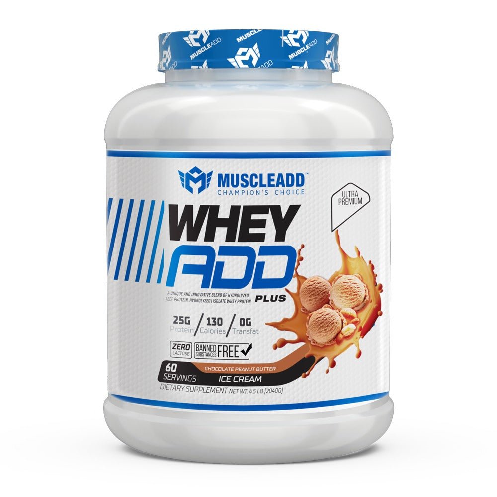 Muscle Add Whey Add Plus - Chocolate Peanut Butter - 2.04kg - Egypt