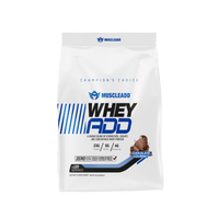 Muscle Add Whey ADD - Triple Whey Protein Blend - Chocolate Gourmet - 4.5kg (133 Servings) - Egypt