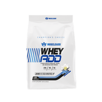Muscle Add Whey ADD - Triple Whey Protein Blend - French Vanilla - 4.5kg (133 Servings) - Egypt
