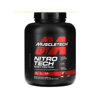 MuscleTech Nitro - Tech Whey Protein Isolate & Peptides – Milk Chocolate, 4 lbs - Egypt